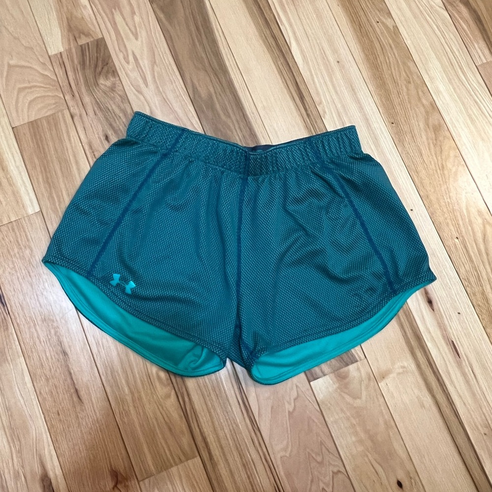 Under Armour Blue Athletic Shorts Moisture-Wicking Lightweight